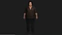 create a realistic metahuman character and 3d digital human, 3d character model