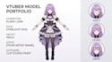 draw a custom live2d vtuber model with commercial rights