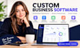 develop custom software system business management invoice software hrm pos