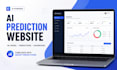 build a professional ai prediction website and web app
