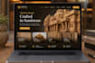 build a construction or architecture website with 3d catalog