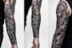 create unique tattoo, custom tattoo design, tattoo sleeve