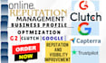 be your reputation gmb management on clutch and improve g2 google profile