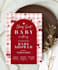 design custom baby shower invitation card