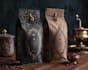 design coffee packaging, coffee bag, coffee label