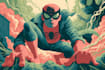 illustrate epic superhero action scenes and comic pages