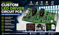 design a custom led driver circuit pcb for your lighting project