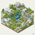 draw high quality vector or isometric map