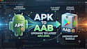 convert apk to aab with latest api level