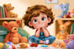 draw children book illustration