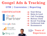 do ga4 google ads tracking setup and shopify GTM conversion setup