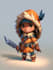 draw 2d game character illustration