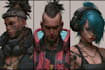 design anime character , cyberpunk character
