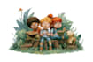 draw children book illustration