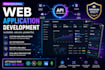 develop a modern web app or saas application as a full stack developer