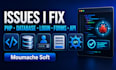 fix PHP mysql website bugs errors and database issues