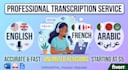 accurately transcribe audio and video