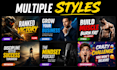 design professional clickable youtube thumbnails