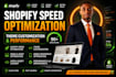 optimize shopify speed, customize your theme and fix performance issues