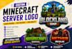 create a custom minecraft server logo and icon