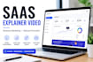 create saas promo video product demo and explainer video for your software
