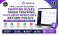 fix selldone shipping rules order tracking fulfillment workflow return policy