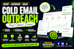 cold email domain warmup outreach automation setup outbound b2b lead generation