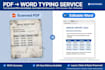 convert pdf to editable word document image to word and handwritten
