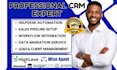 setup sugarcrm nutshell highlevel wise agent  gorgias workiz crm data migration