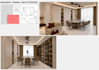 create contemporary design kitchen interior