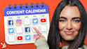 create a podcast social media content calendar and strategy