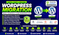 migrate your wordpress website safely and professionally do website migration