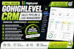 build unique gohighlevel CRM setup and pipeline managements for you