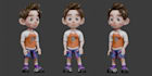 create a 3d game ready character in blender