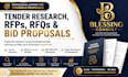 research tenders, rfps, rfqs and write professional bid proposals