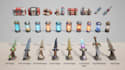 create custom 3d gun models, weapon assets, game gun, gun pack and roblox assets