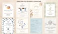 design a custom illustrated baby shower invitation