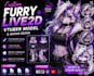 design and rig a custom furry live2d vtuber model and vrm model