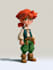 draw 2d game character illustration