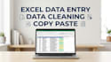 do google sheets data entry and data cleaning