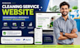 redesign cleaning service website, bookingkoala booking and payment integration