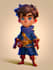 draw 2d game character illustration