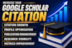 increase google scholar citations