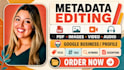 do metadata editing, bulk data fixing, video and audio data extraction, updating