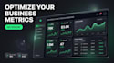 create a professional business analytics dashboard