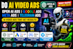 do telegram ads, ai video ads, google seo , aeo geo, telegram advertisement
