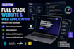 build website design custom full stack website development as saas web developer