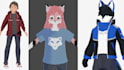 vrchat avatar, vtuber character , vroid , and 3d characters