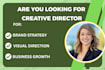 creative director for brand strategy visual direction and growth