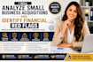 analyze small business acquisitions and identify financial red flags
